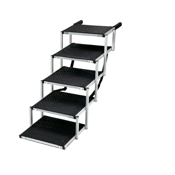 Wide Aluminum Foldable Pet Stair