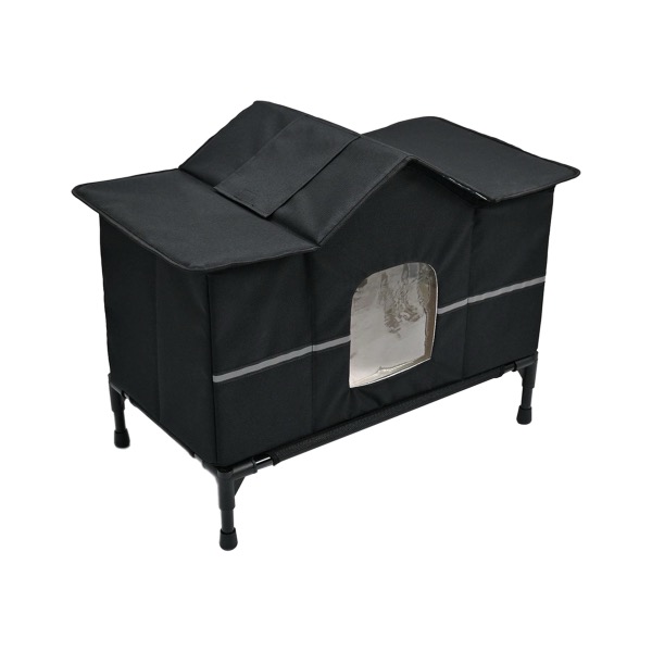 House Style Elevated Pet Bed