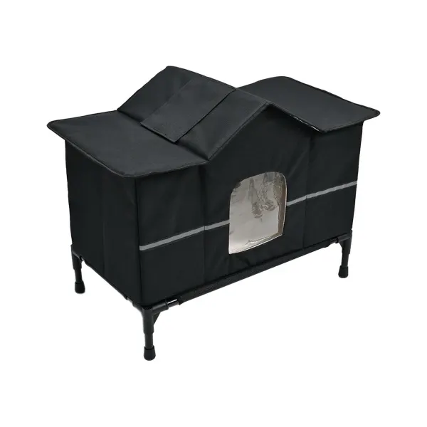 House Style Elevated Pet Bed