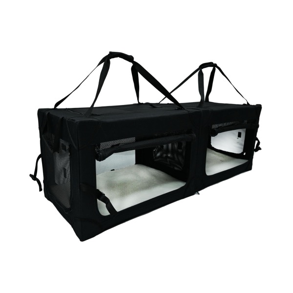 Double Pet Carrier Crate