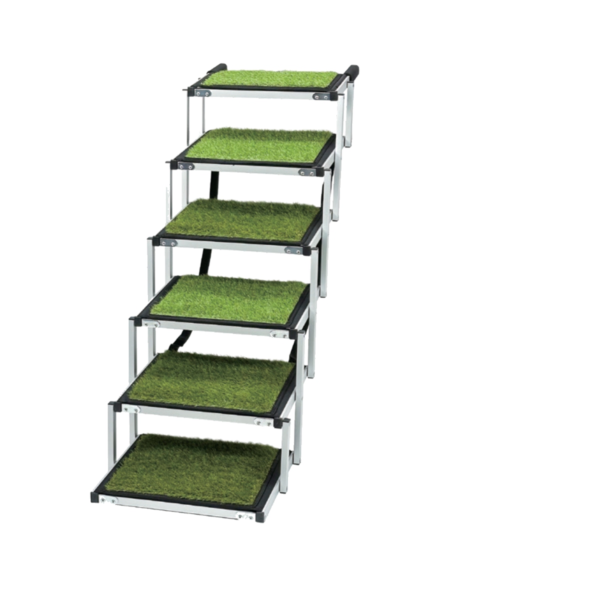 Wide Grass Foldable Pet Stair