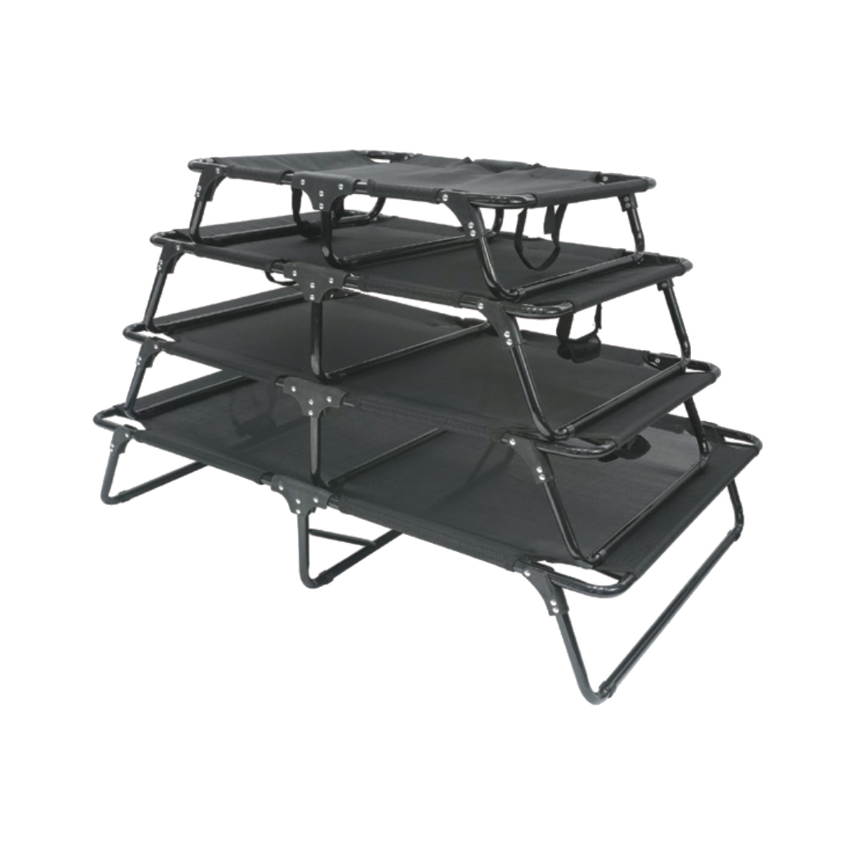 Double-Layer Folding Cot