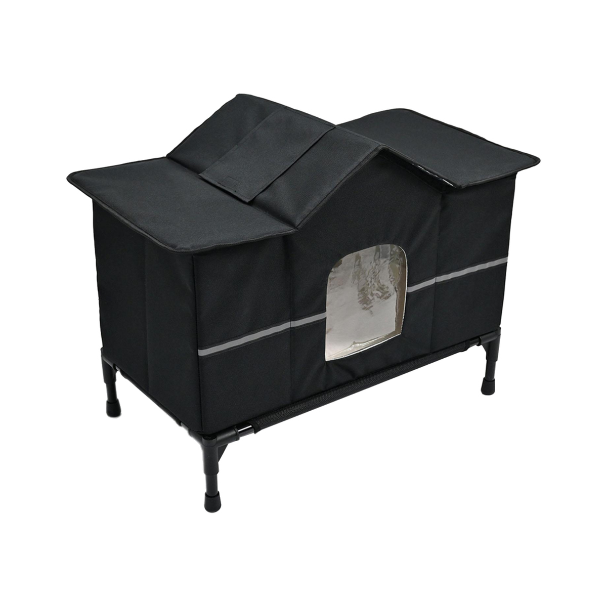 House Style Elevated Pet Bed