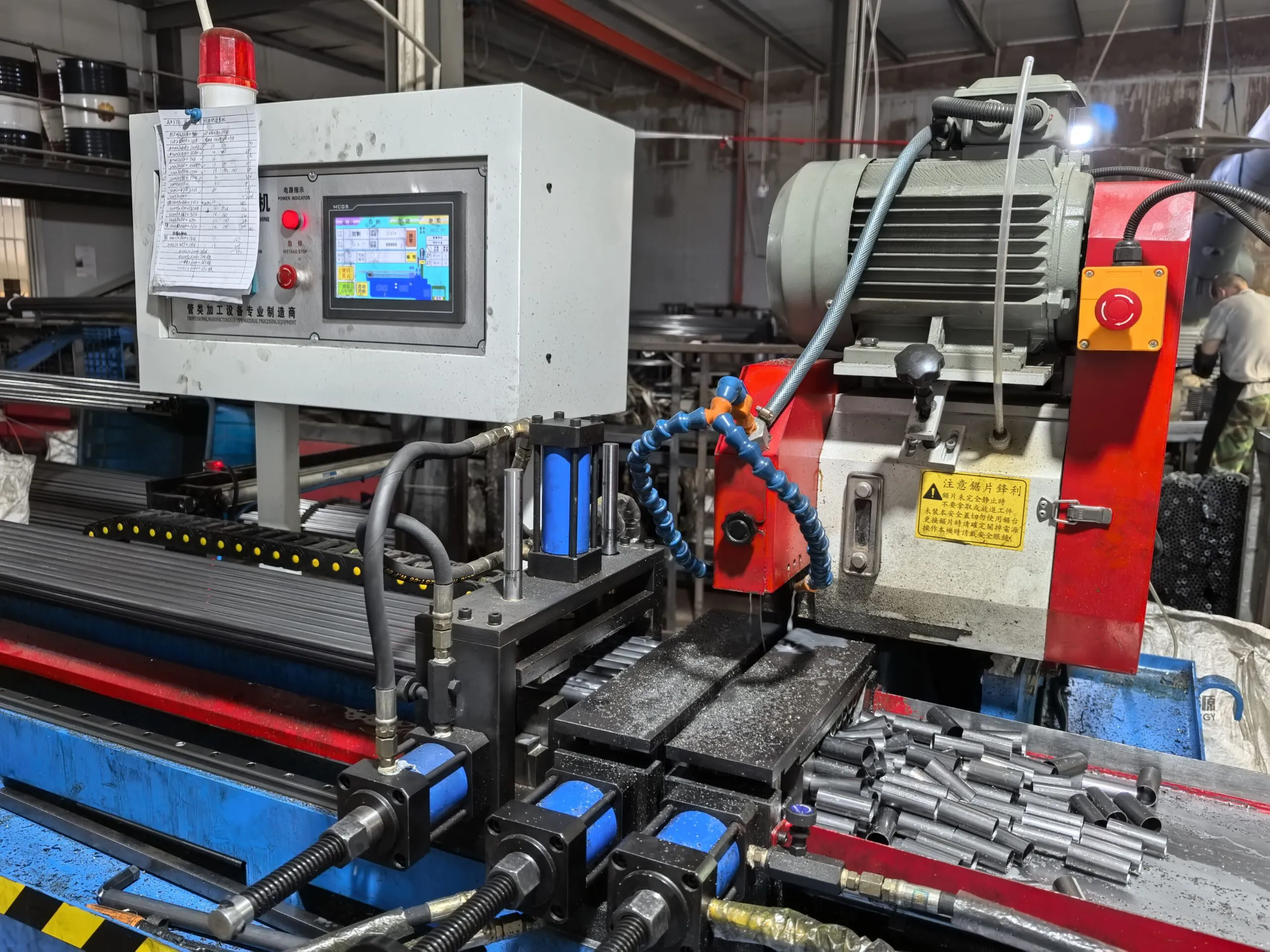 Pipe cutting workshop